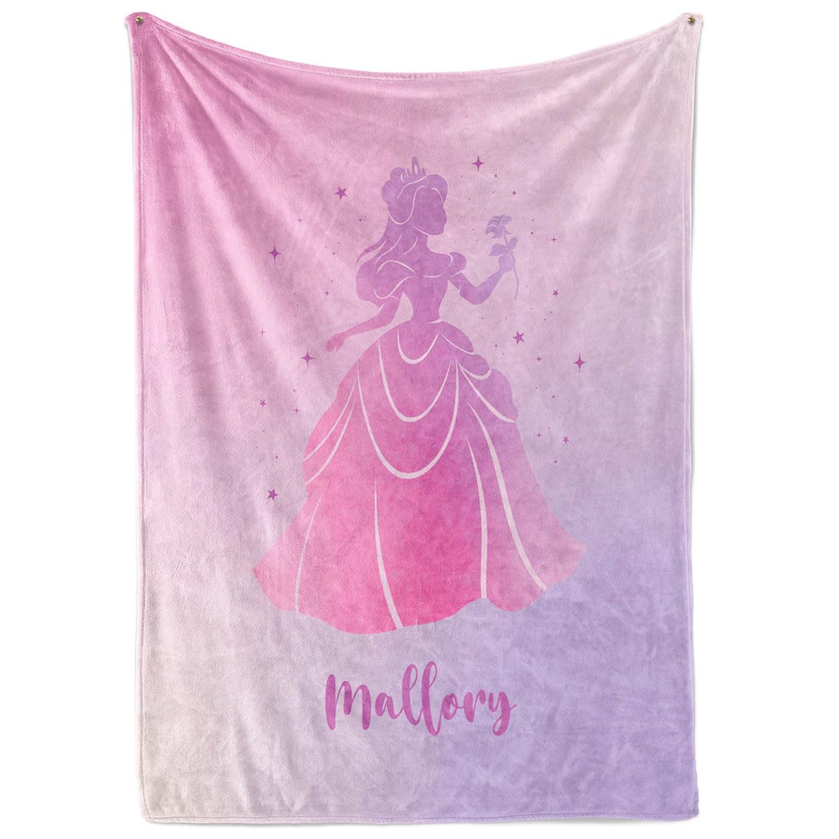 Mermaid Tails Soft Plush Blanket - Girls' Little Mermaid Gift - Birthday Party - Fleece & Sherpa Throw (30"x40")