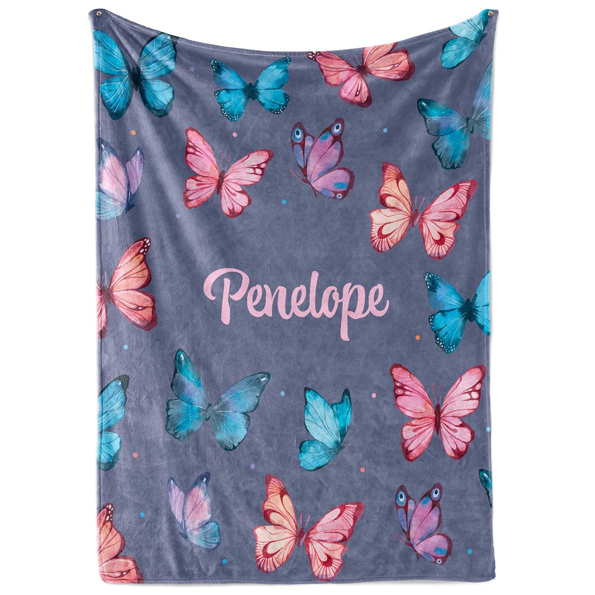 Princess Castle Personalized Blanket - Princess Blanket for Girls - Baby Blanket - Gifts for Girls Room - Pink Girls Blanket - Plush and Super Soft (Fleece 30"x40")