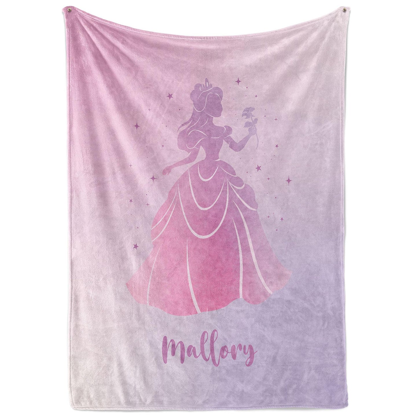 Princess Castle Personalized Blanket - Princess Blanket for Girls - Baby Blanket - Gifts for Girls Room - Pink Girls Blanket - Plush and Super Soft (Fleece 30"x40")