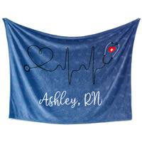 Custom Nurse Blanket