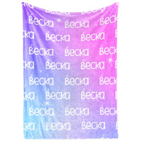 Custom Name Blanket