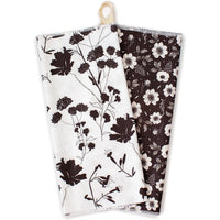 Kitchen Dish Towels - Mono Floral