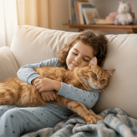 Custom Cat Photo Blanket