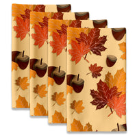 Fall Napkins - Fall Maple Leaves