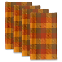 Fall Napkins - Vintage Fall Tartan Plaid