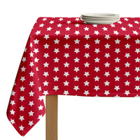 Americana Tablecloth - Freedom Stars Red