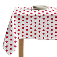 Americana Tablecloth - American Red Stars