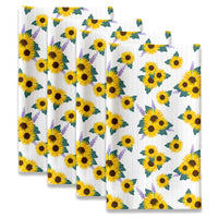 Spring Florals Napkins - Lavender Sunflower