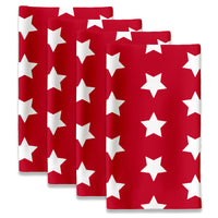 Americana Napkins - Freedom Stars Red