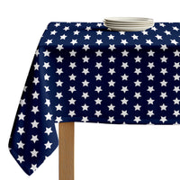Americana Tablecloth - Old Glory Blue Stars