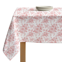 Spring Florals Tablecloth - Bouquet of Peach Flowers