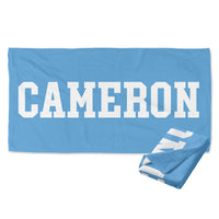 Custom Name Beach Towel