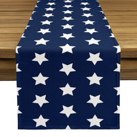 Americana Table Runner - Old Glory Blue Stars