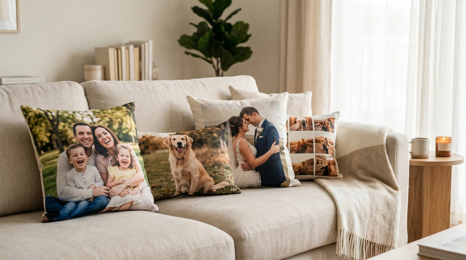 The Perfect Accent: Why Custom Photo Pillows Are More Than Just Décor
