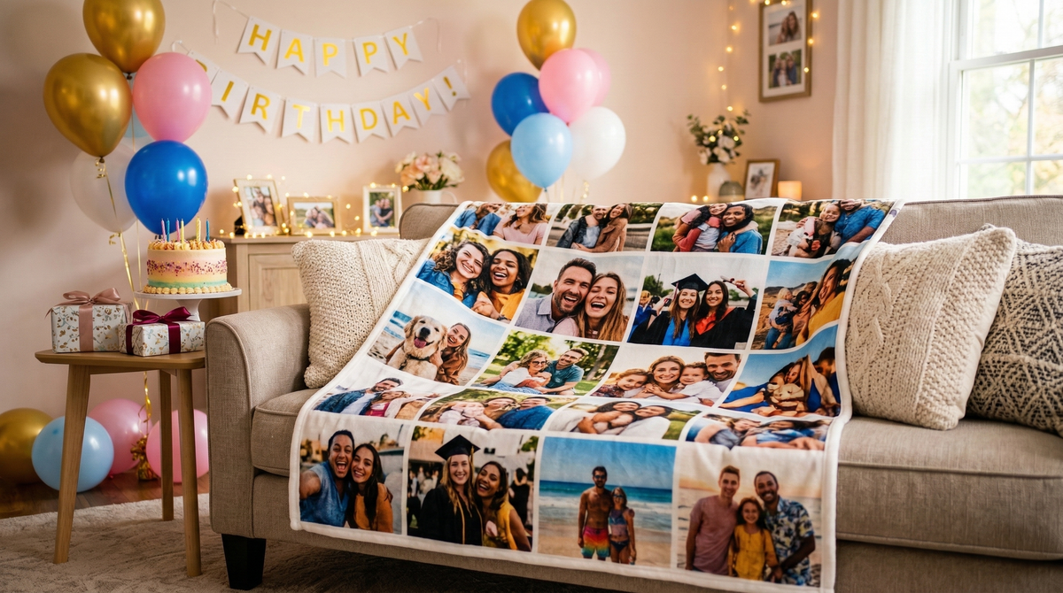 5 Reasons a Custom Photo Blanket Makes the Ultimate Birthday Gift