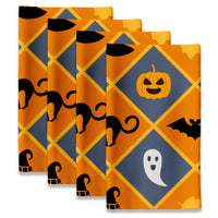 Halloween Napkins - Halloween Argyle