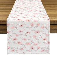 Spring Florals Table Runner - Blooming Cherry Blossom
