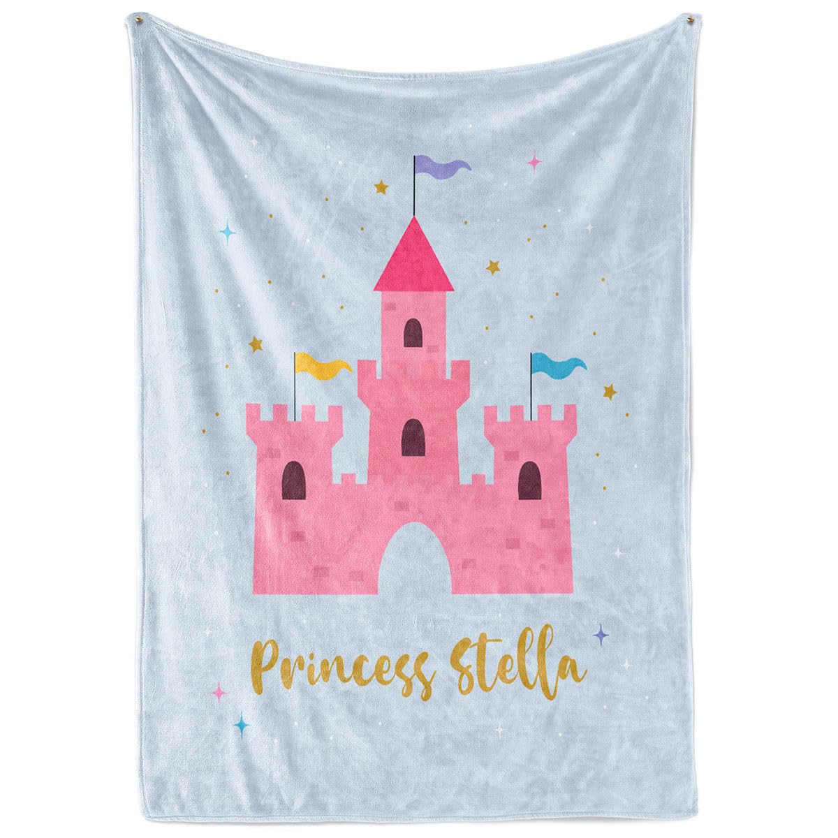 Mermaid Tails Soft Plush Blanket - Girls' Little Mermaid Gift - Birthday Party - Fleece & Sherpa Throw (30"x40")