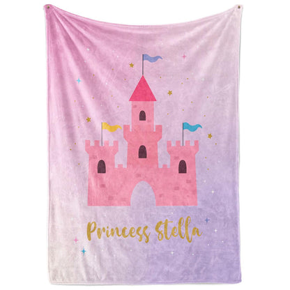 Mermaid Tails Soft Plush Blanket - Girls' Little Mermaid Gift - Birthday Party - Fleece & Sherpa Throw (30"x40")