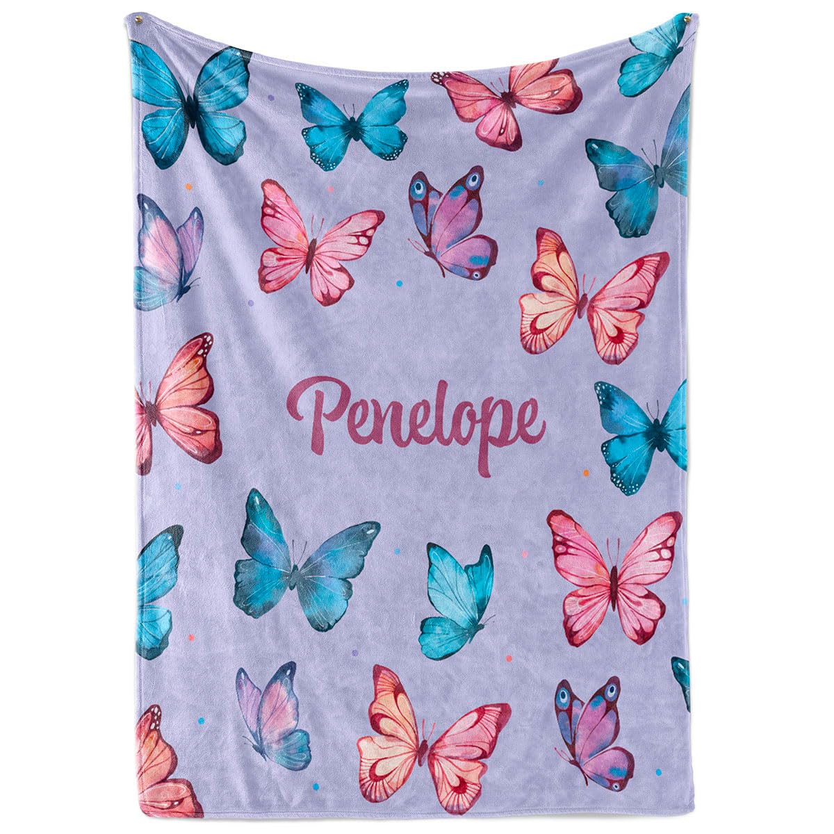 Mermaid Tails Soft Plush Blanket - Girls' Little Mermaid Gift - Birthday Party - Fleece & Sherpa Throw (30"x40")