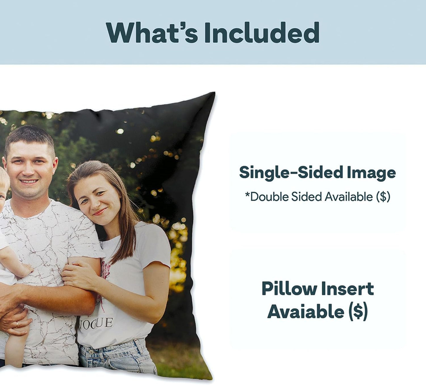 Custom Pillow - Pet Memorial Gifts for Dogs and Cats - Personalized Memorial Throw Pillow Remembrance Gift - USA Family Made with Love (16"x16")