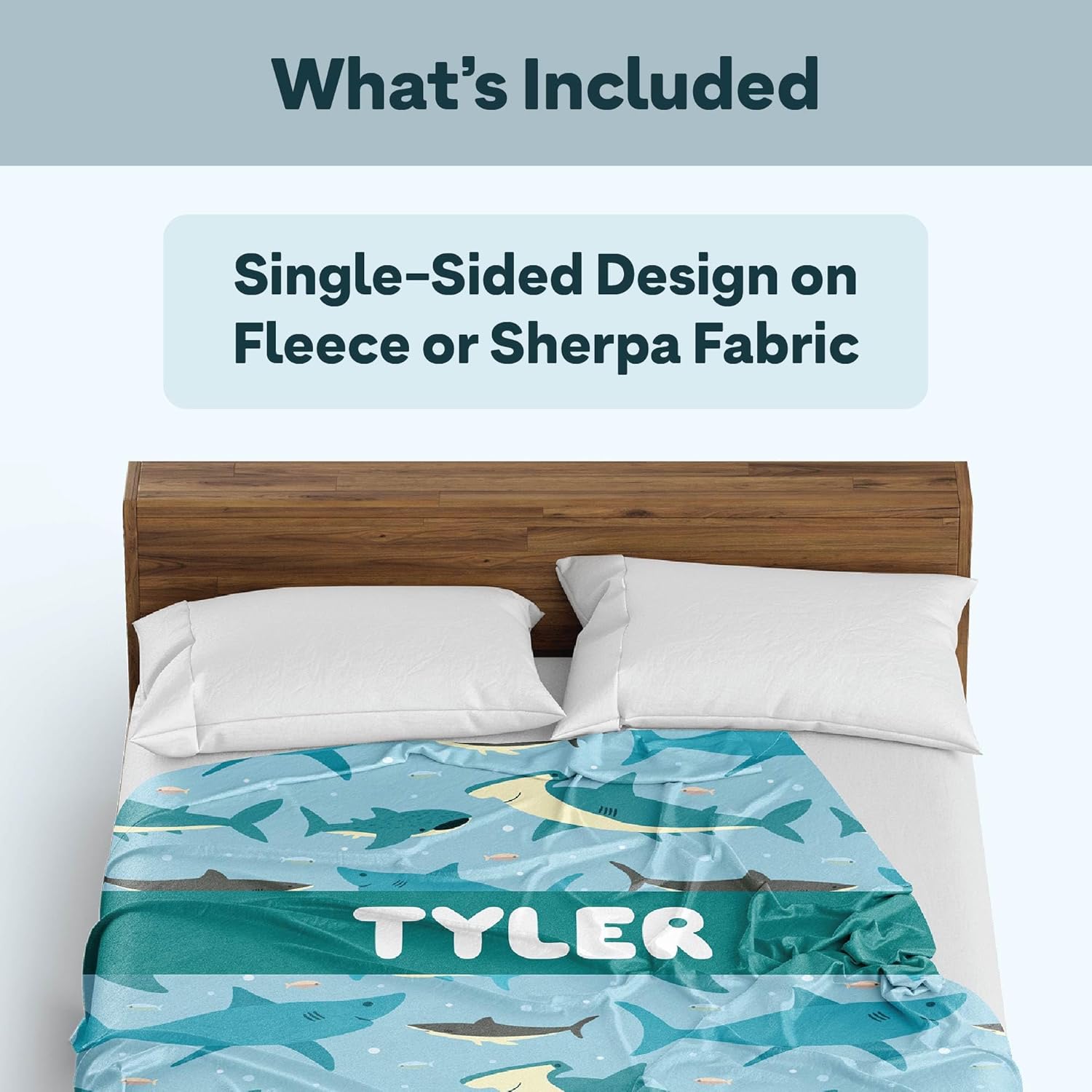 Personalized Blanket for Gamers - Ships Next Day - Throw Blanket for Gamers - Custom Blanket for Boys, Girls, Kids, Adults - Couch or Bedding - Gift for Birthday & Christmas (Fleece 30"x40")
