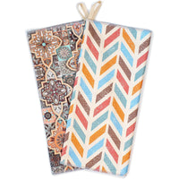 Kitchen Dish Towels - Grunge Mandala