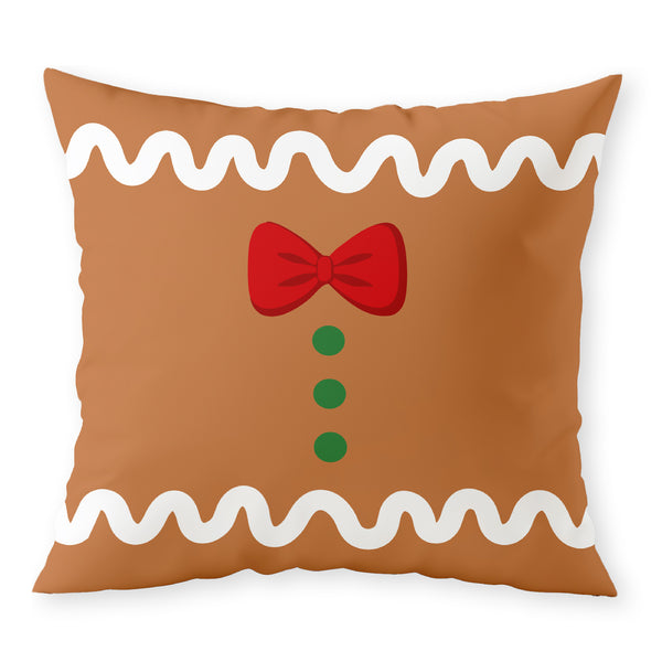 Gingerbread Man Pillow