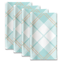 Summer Tartan Napkins - Happy Easter Tartan 6