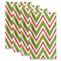 Christmas Napkins - Christmas Chevron