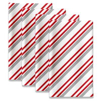 Christmas Napkins - Christmas Peppermint Stripe