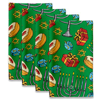 Hanukkah Napkins - Dreidels, Donuts and Decorations