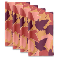 Fall Napkins - Fall Season Maple Leaves