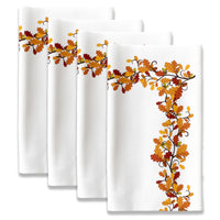 Fall Napkins - Fall Foliage Garland