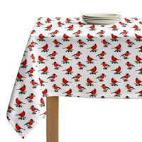 Christmas Tablecloth - Christmas Cardinals