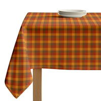 Fall Tablecloth - Vintage Fall Tartan Plaid