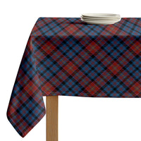 Christmas Tablecloth - Winter Blue Plaid