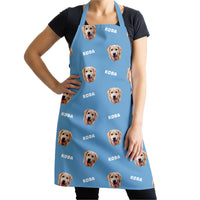 Repeating Pet Photo Apron