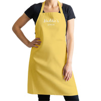 Text Only Apron