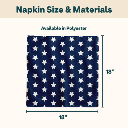 Americana Napkins - Old Glory Blue Stars