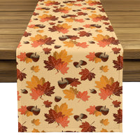 Fall Table Runner - Fall Maple Leaves