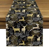 Christmas Table Runner - Fancy Reindeer
