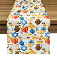 Hanukkah Table Runner - Menorah Memories