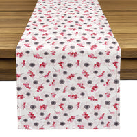 Spring Florals Table Runner - Floral Dogwood & Berries