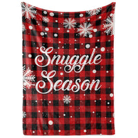 Custom Christmas Blanket - Snuggle Season