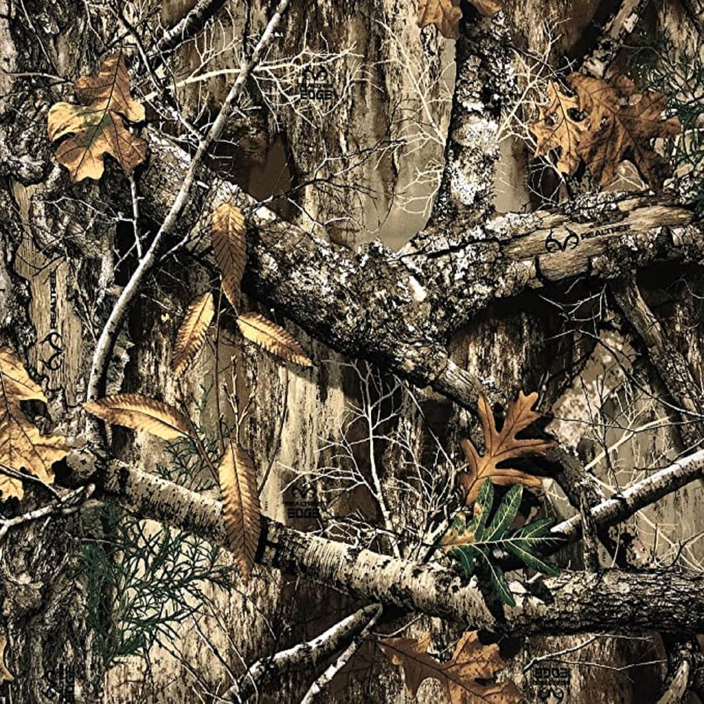 Realtree Edge Printed Canvas Tough Duck 600D Hunting Camo Water Resistant Outdoor Fabric 59" W Tableclothdotcom (YARD)