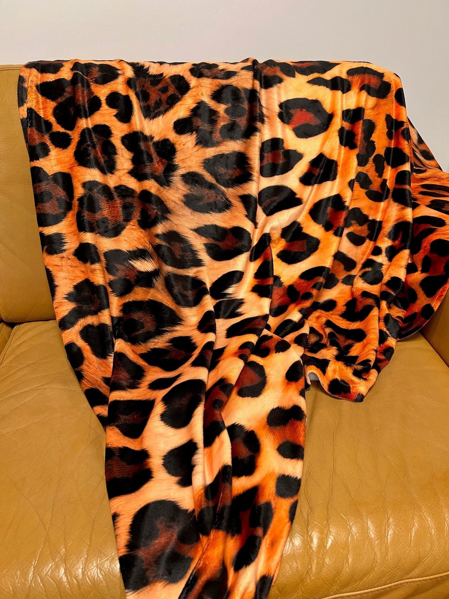 Leopard Print Blanket | Animal Print | 50" x 60" Throw Blanket | Gift for Boys, Girls, and Adults