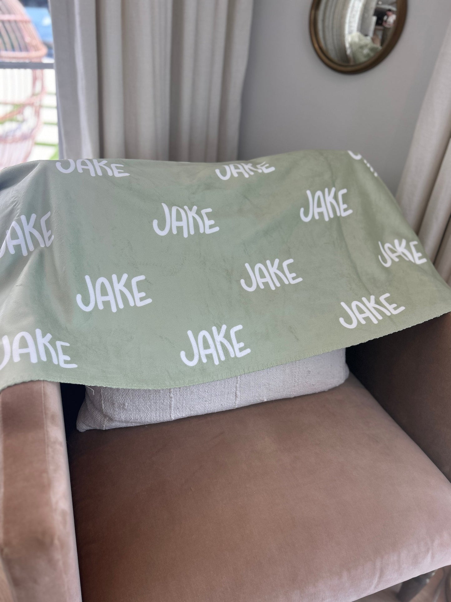 Personalized Name Blanket, Blanket with Name & Color of Your Choice, Name Blanket for Adults, Kids, Babies, Baby Shower Gift, Gift for Her