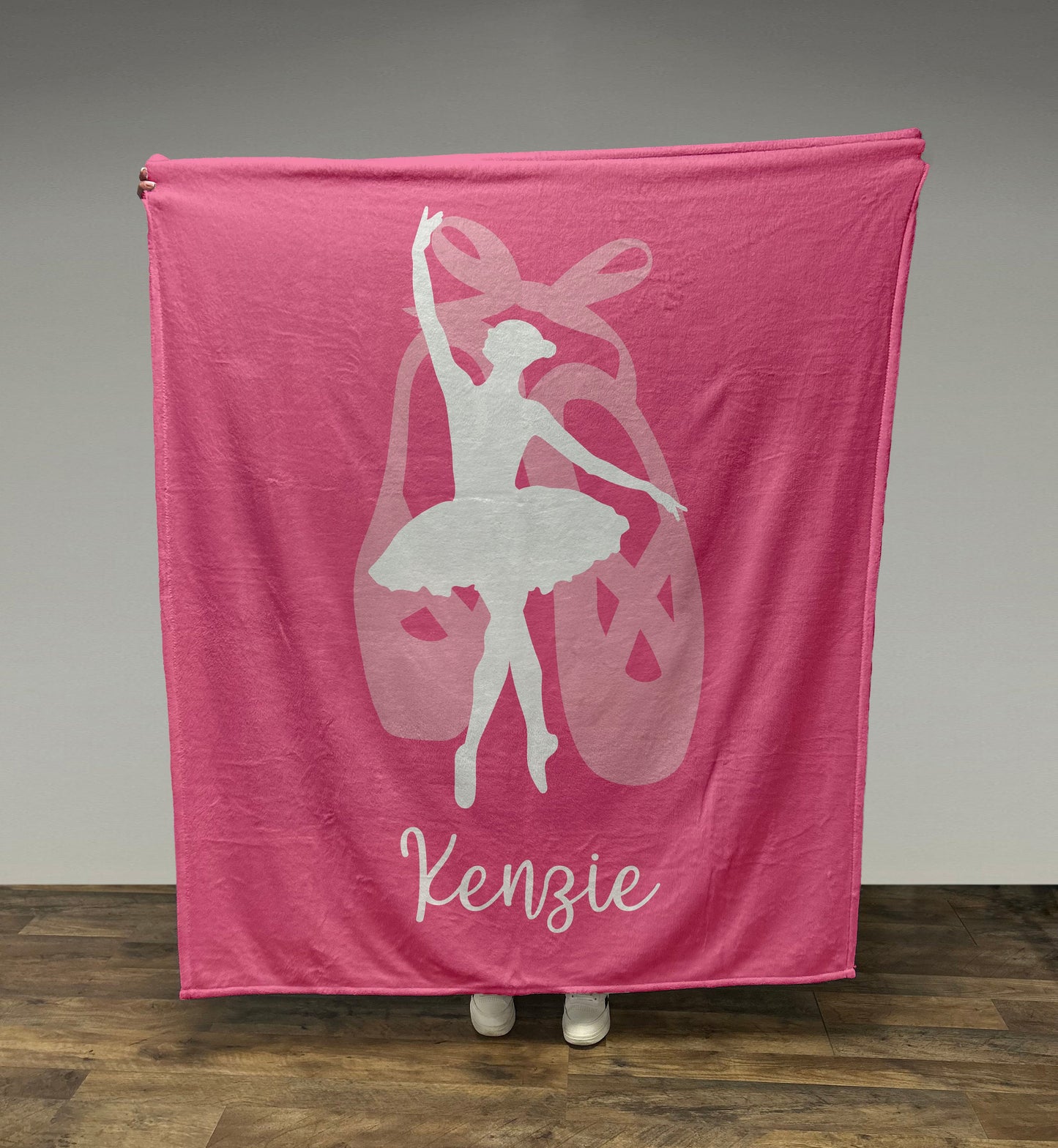 Custom Dance Blanket, Custom Name Blanket, Dance Blanket, Sports Blanket, Team Gift, Dance Gift, Fleece/Sherpa, 50+ colors, Gift for Her