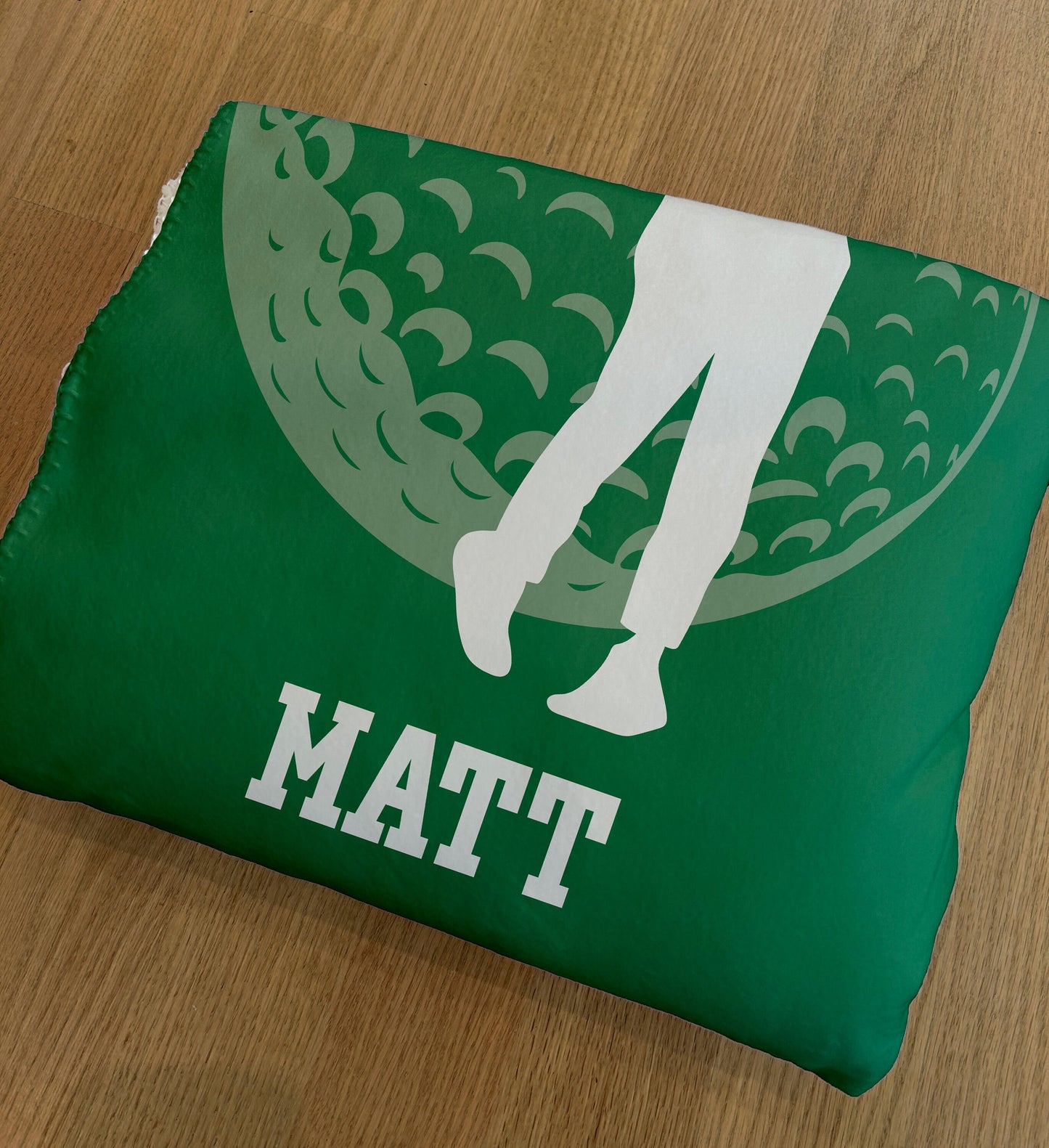 Custom Golf Blanket, Custom Name Blanket, Golf Blanket, Sports Blanket, Team Gift, Golf Gift, Fleece/Sherpa, 50+ colors